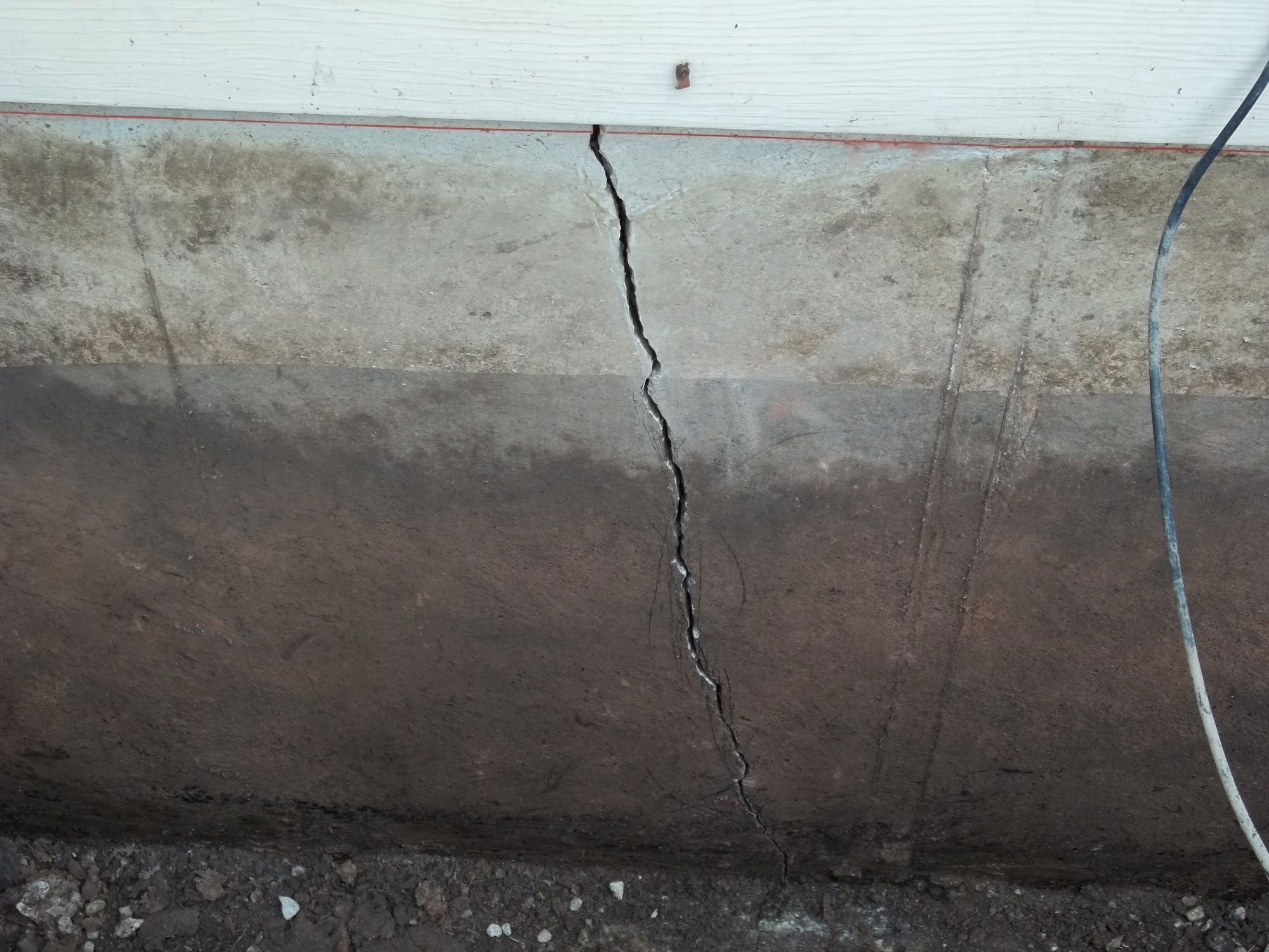 Cracked Foundation